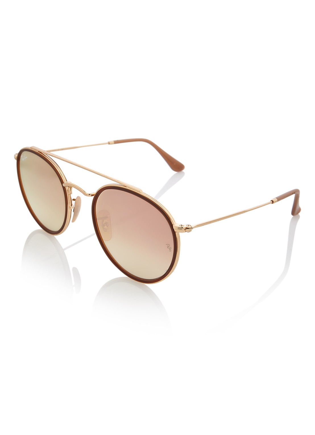 Ray-Ban Zonnebril RB3647N - voorkant 4 roze
