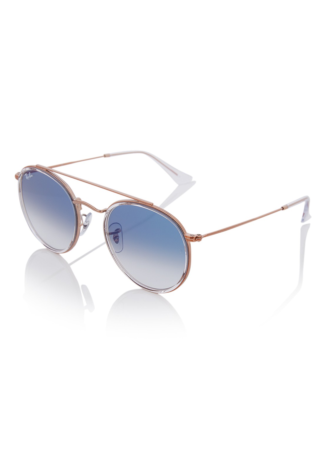Ray-Ban Zonnebril RB3647N - voorkant 3 roségoud