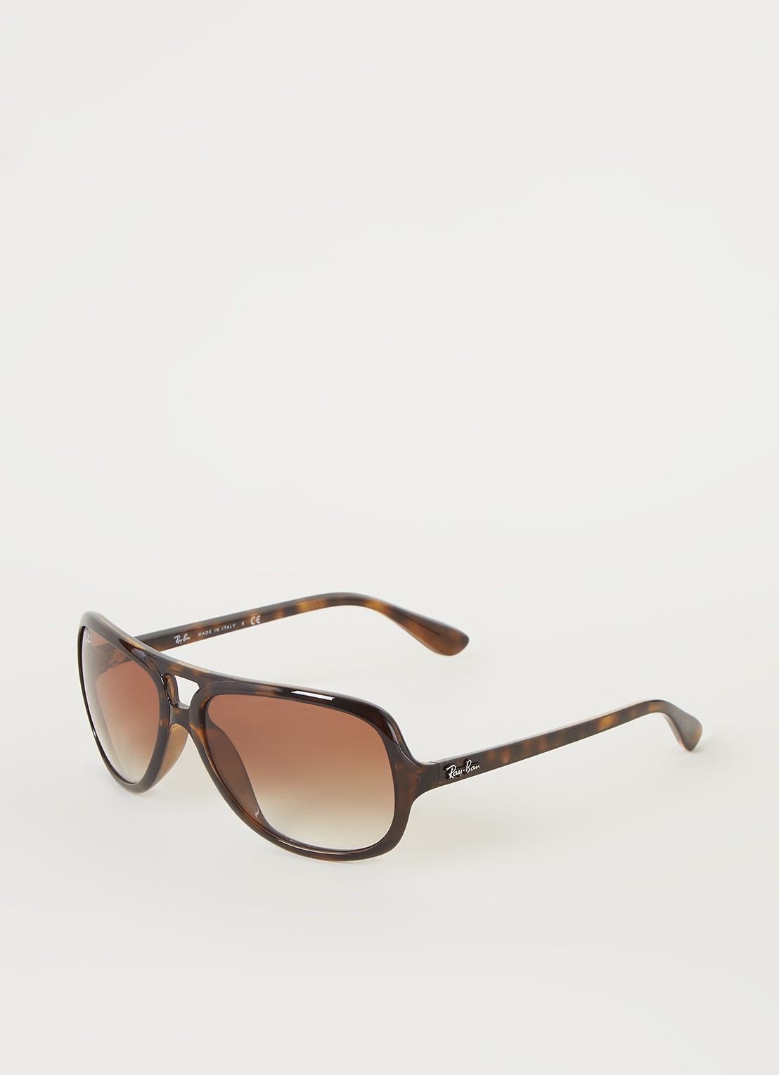 Ray-Ban Zonnebril RB4162 - voorkant donkerbruin