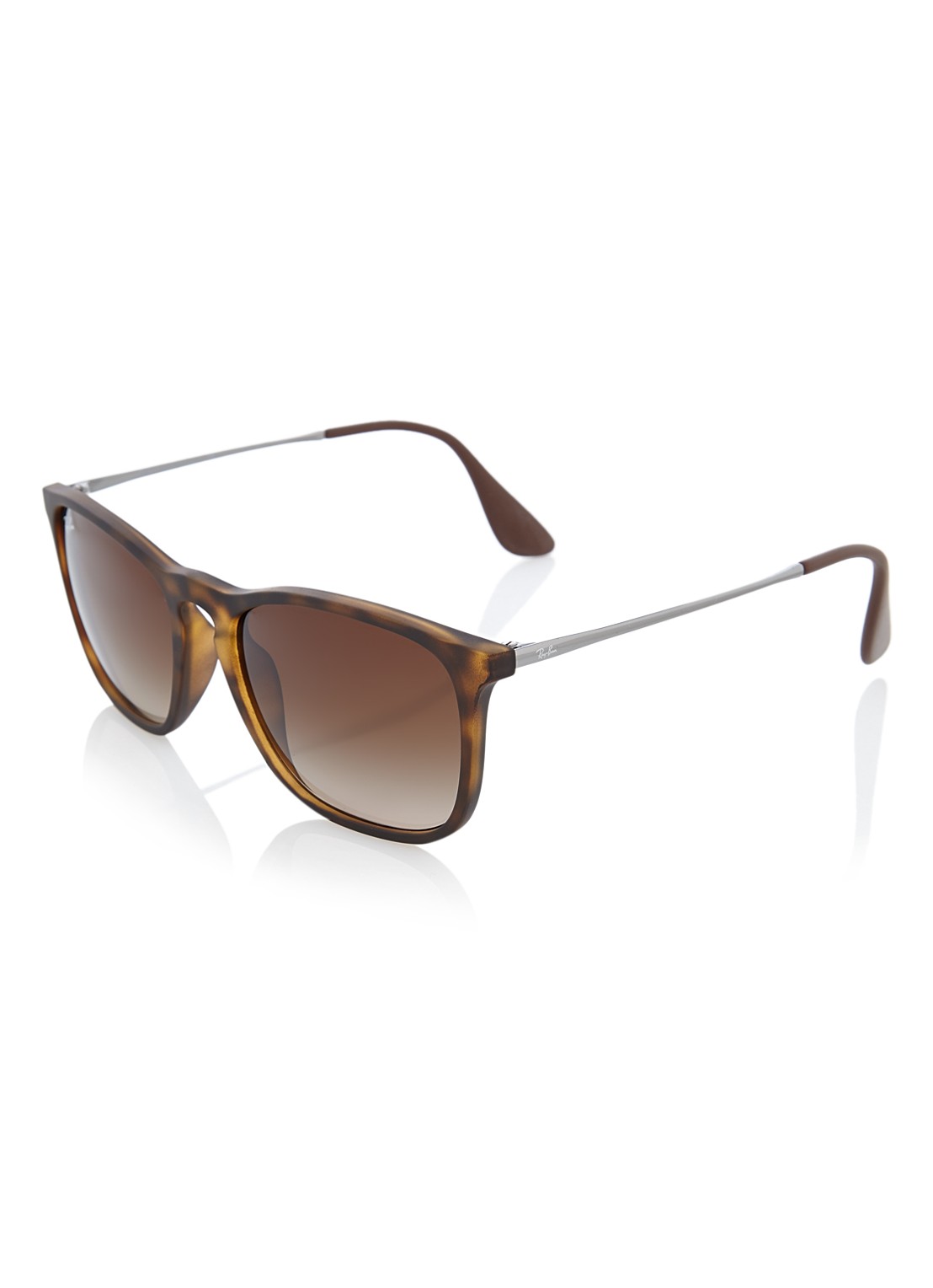 Ray-Ban Zonnebril RB4187 - voorkant donkerbruin