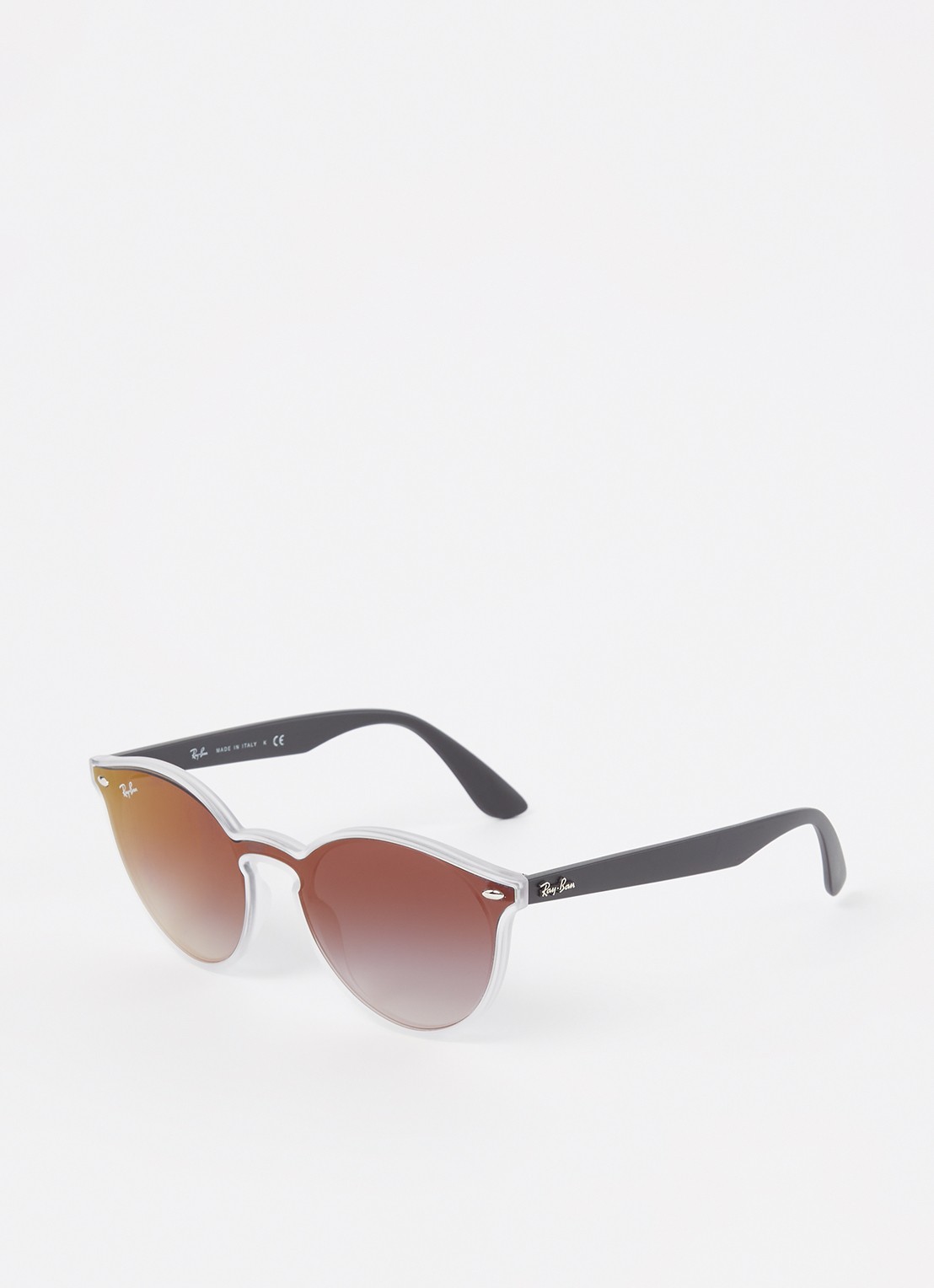 Ray-Ban Zonnebril RB4380N - voorkant grijs