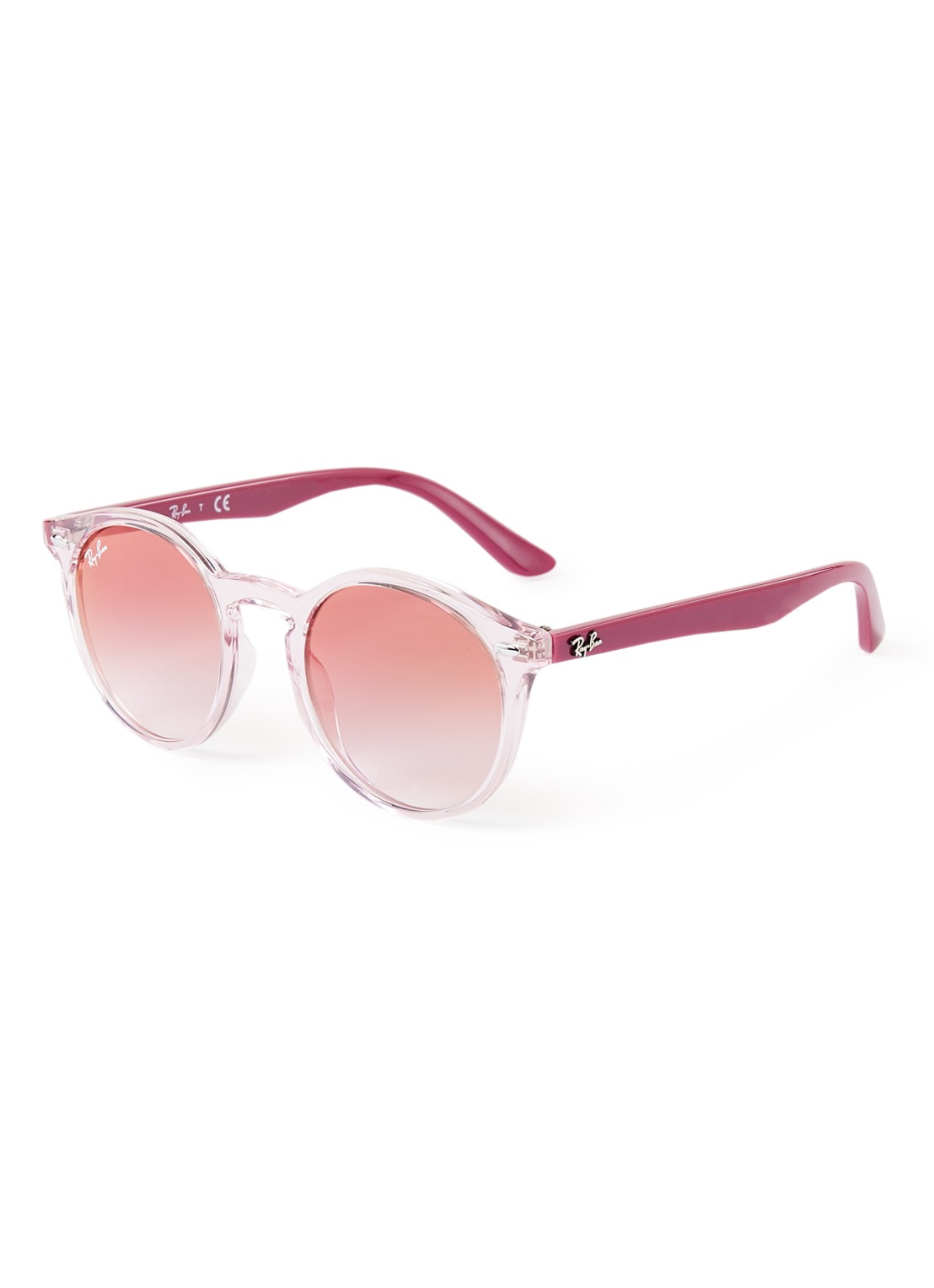 Ray-Ban Zonnebril RJ9064S - voorkant roze