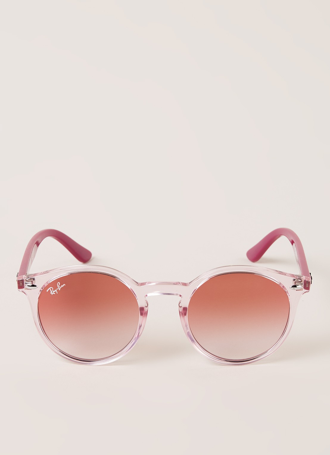 Ray-Ban Zonnebril RJ9064S - voorkant 2 roze