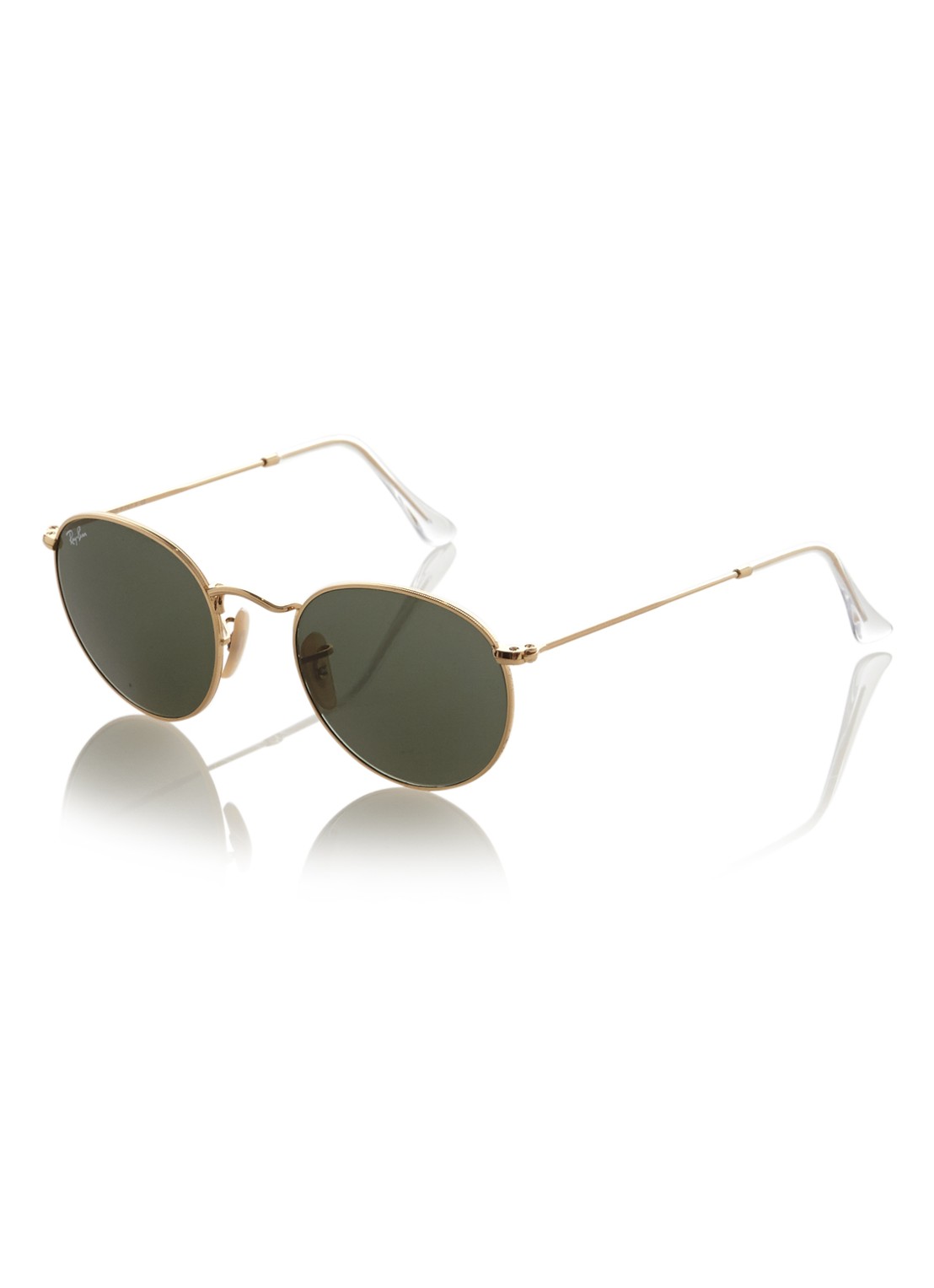 Ray-Ban Zonnebril Round Metal ORB3447 - voorkant 3 goud