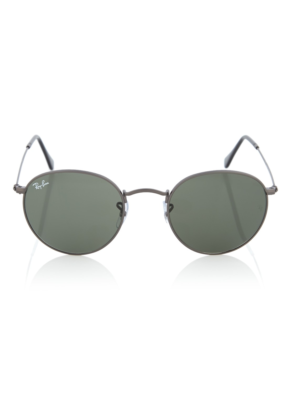 Ray-Ban Zonnebril Round Metal RB3447 - detail grijs