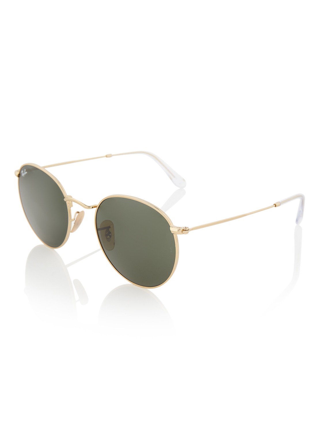 Ray-Ban Zonnebril Round RB3447 - voorkant 4 goud