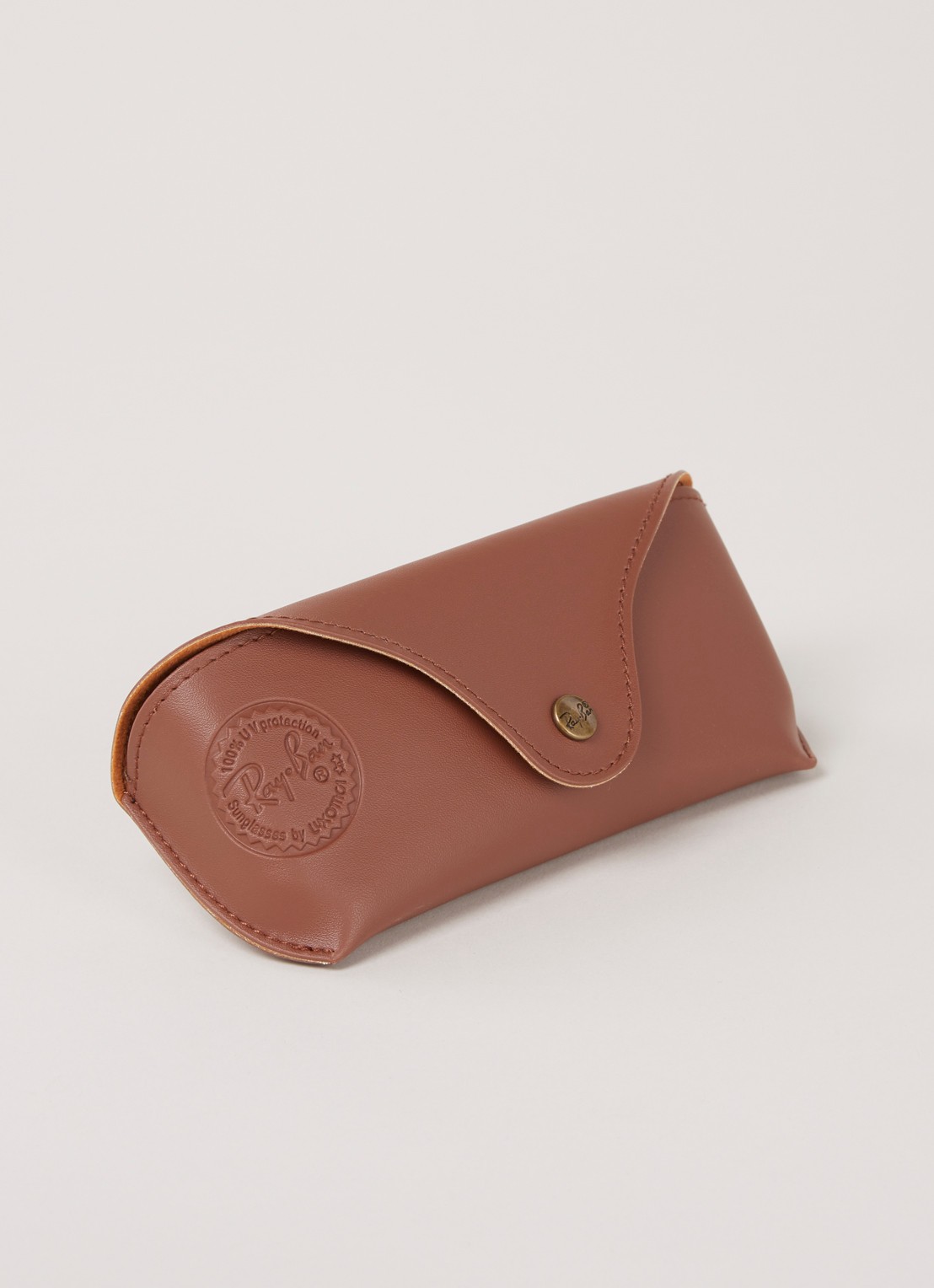 Ray-Ban Zonnebril State Free RB2186 - detail donkerbruin