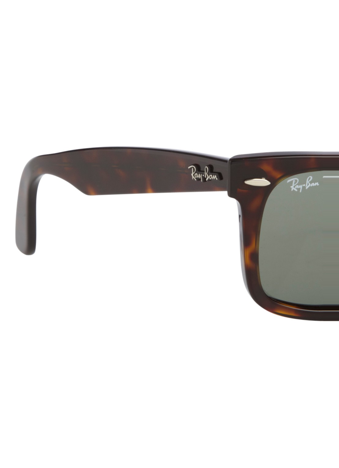 Ray-Ban Zonnebril Wayfarer gepolariseerd RB2140 - detail 3 bruin
