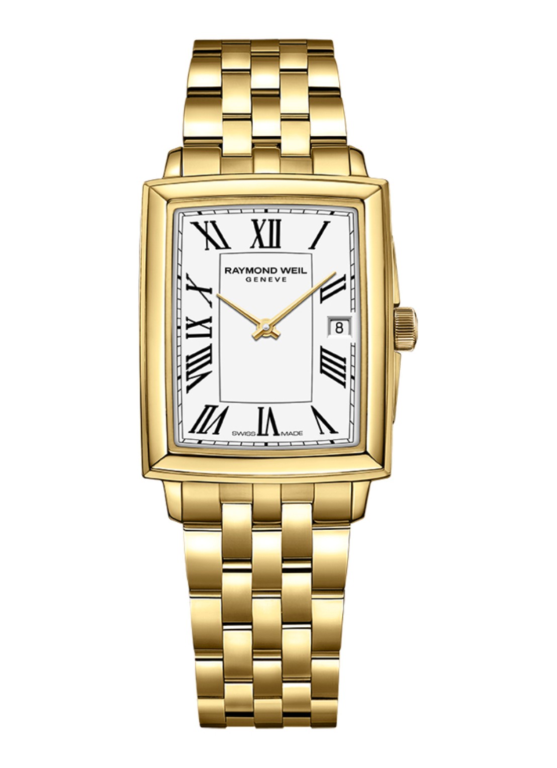 Raymond Weil Horloge Toccata 5925-P-00300 - voorkant 3 geelgoud