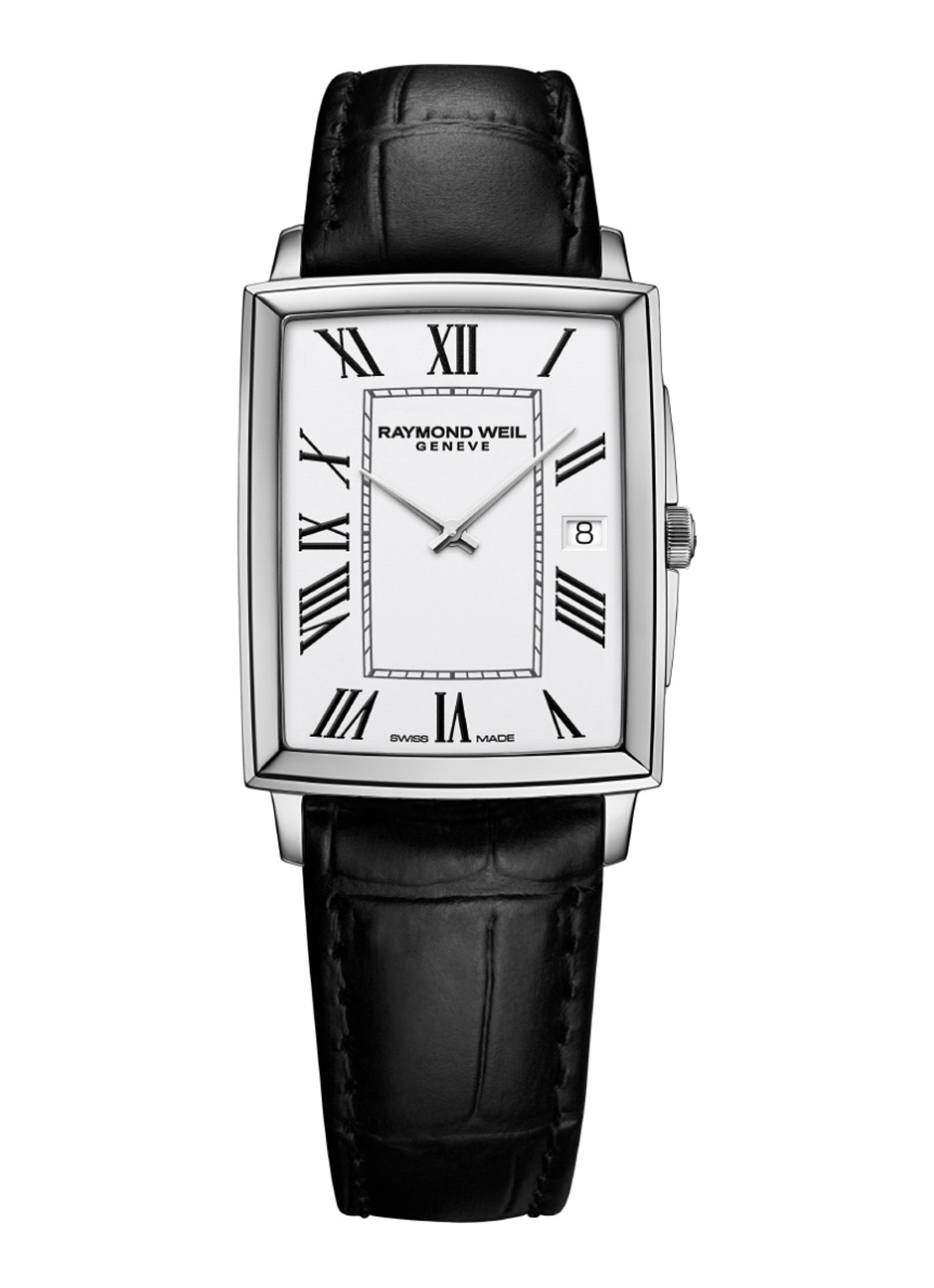 Raymond Weil Toccata horloge 5425-STC-00300 - voorkant 2 zilver