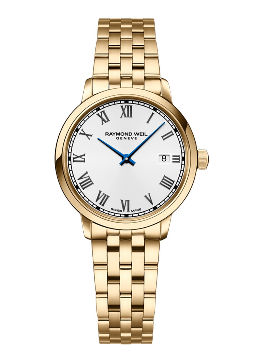 Raymond Weil Toccata horloge 5985 -P-00359  - voorkant goud