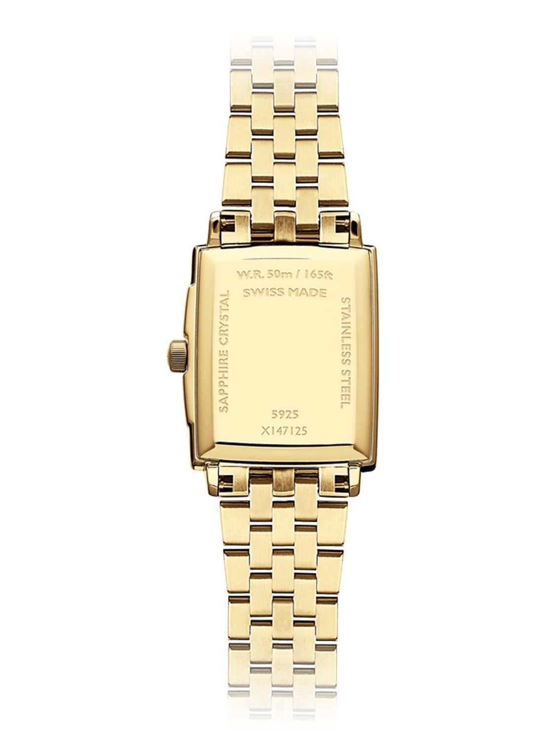 Raymond Weil Toccata Plated horloge 5925-P-00100 - detail 4 goud