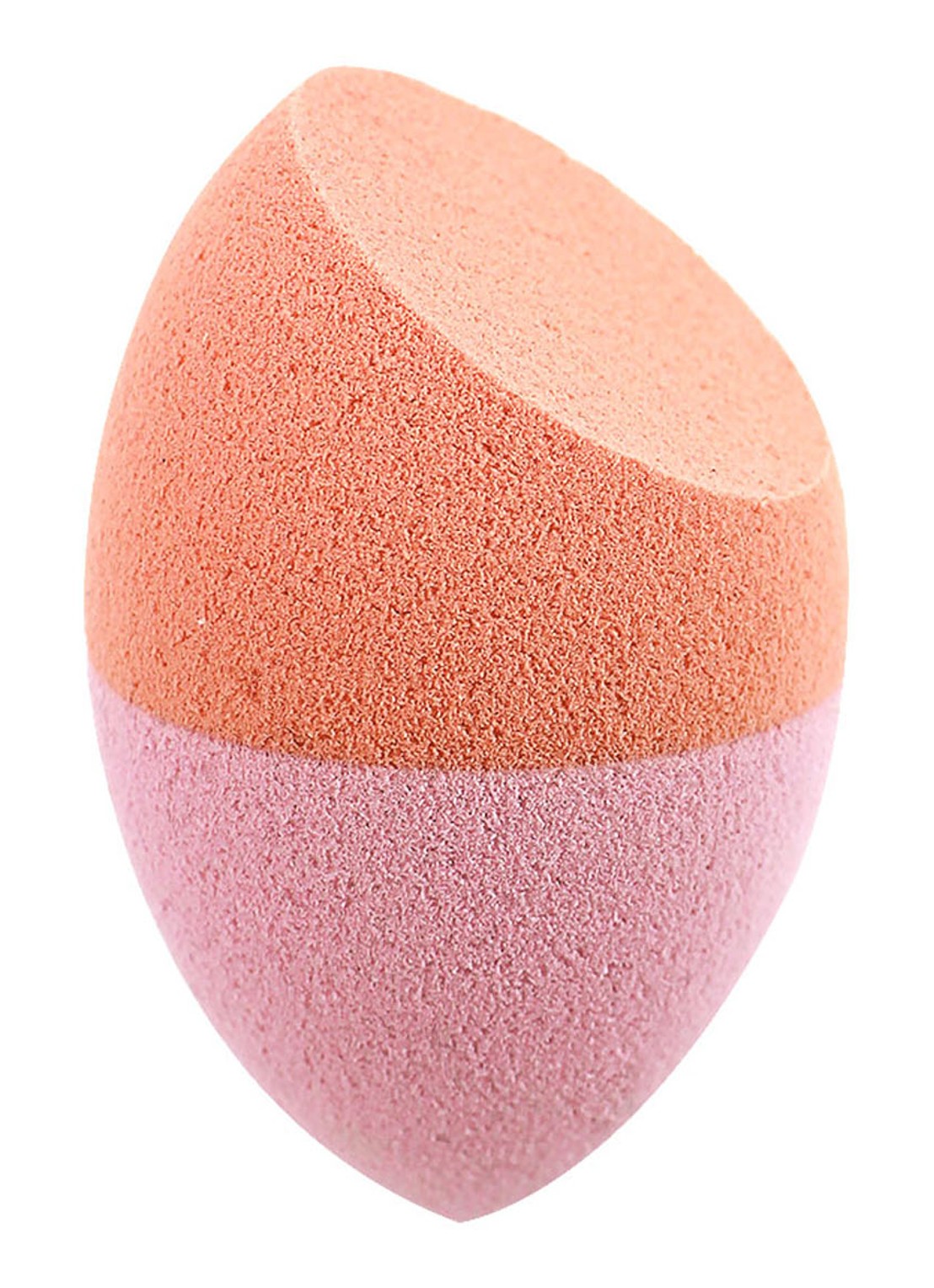 Real Techniques Dual-ended Expert Sponge - make-up spons - voorkant 2 orange