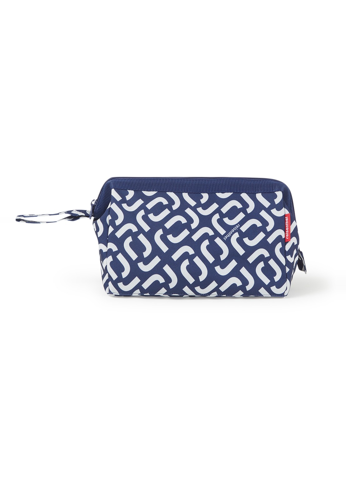 Reisenthel Travelcosmetic Toilettas Met Grafisch Dessin Donkerblauw 