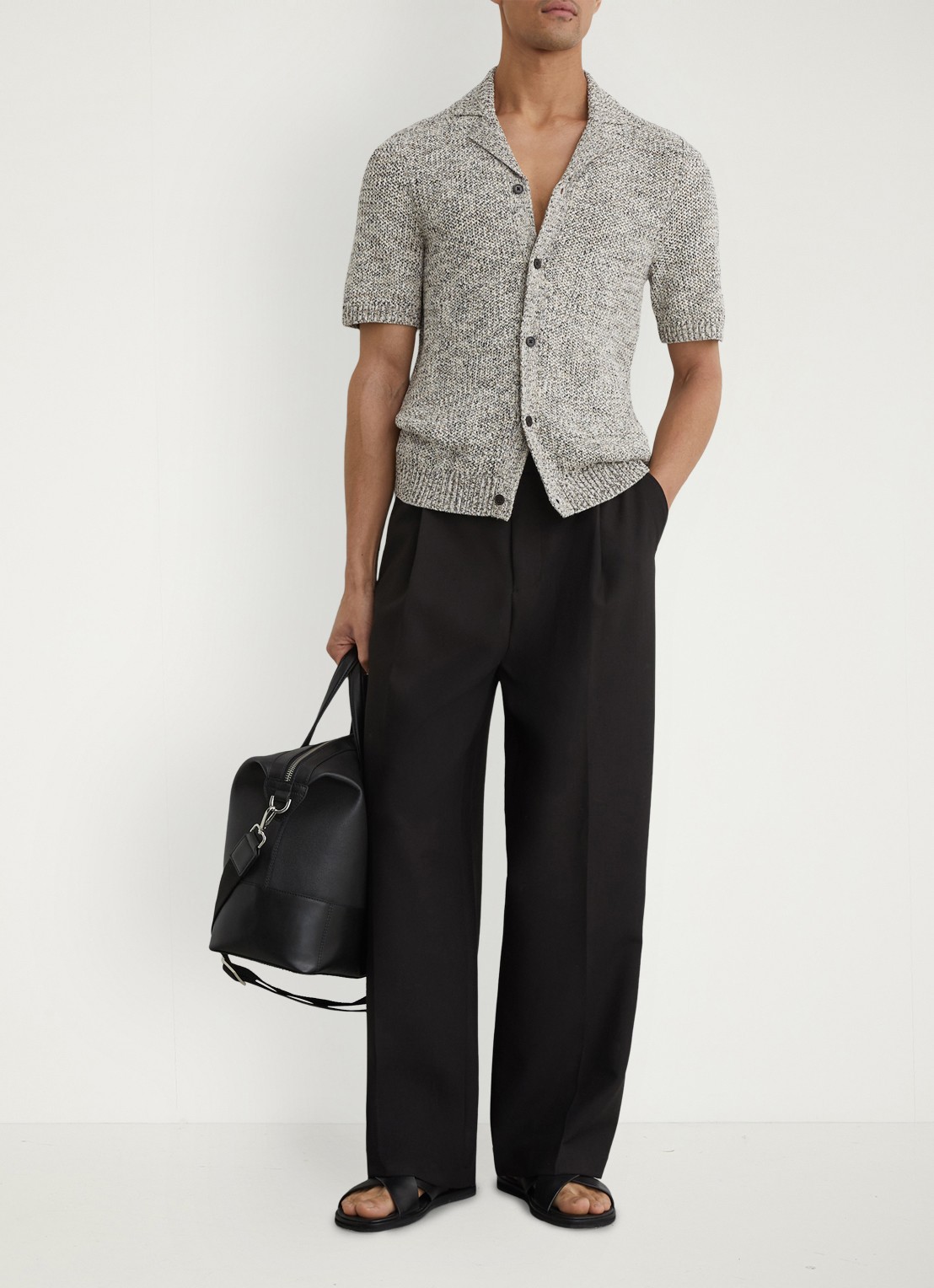 Reiss Addis regular fit overhemd - voorkant 6 beige