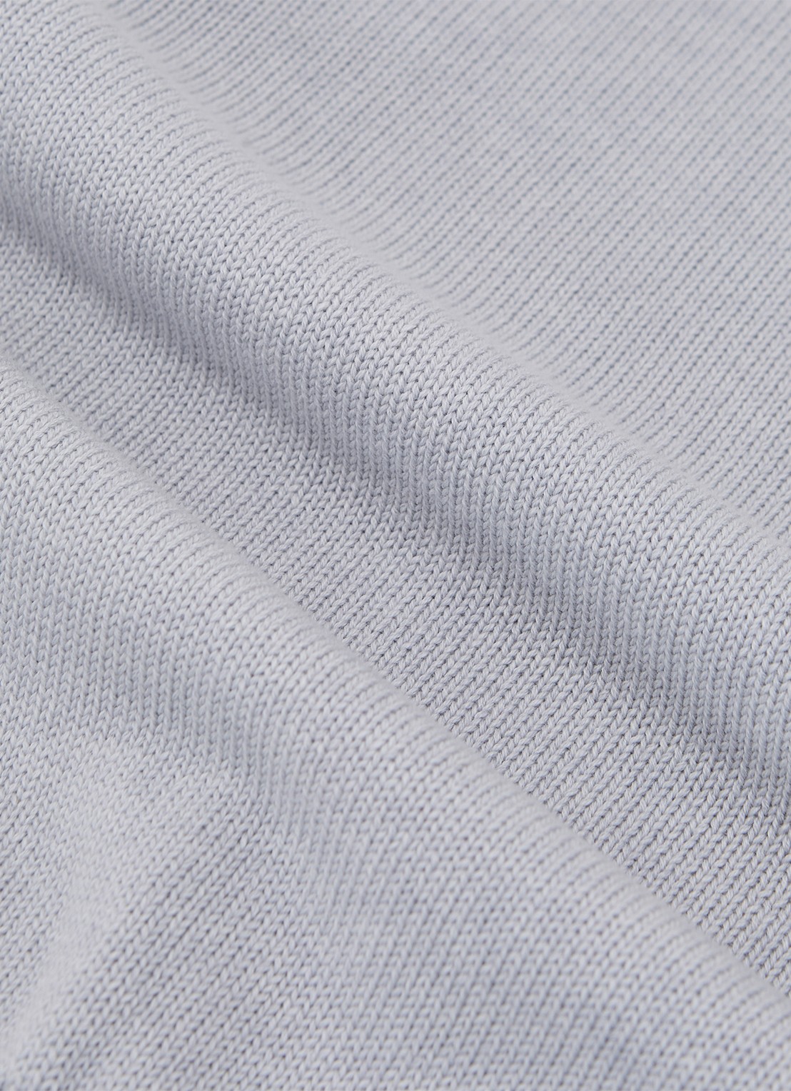 Reiss Aria fijngebreide top in wolblend met opstaande kraag - detail 6 grijs