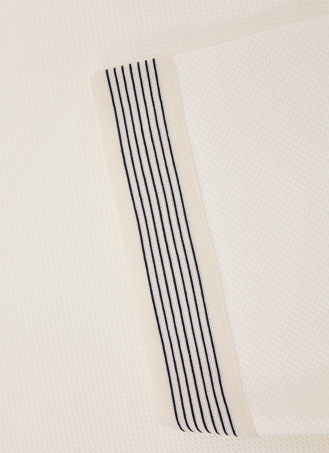 Reiss Aries T-shirt met structuur - detail 6 gebroken wit