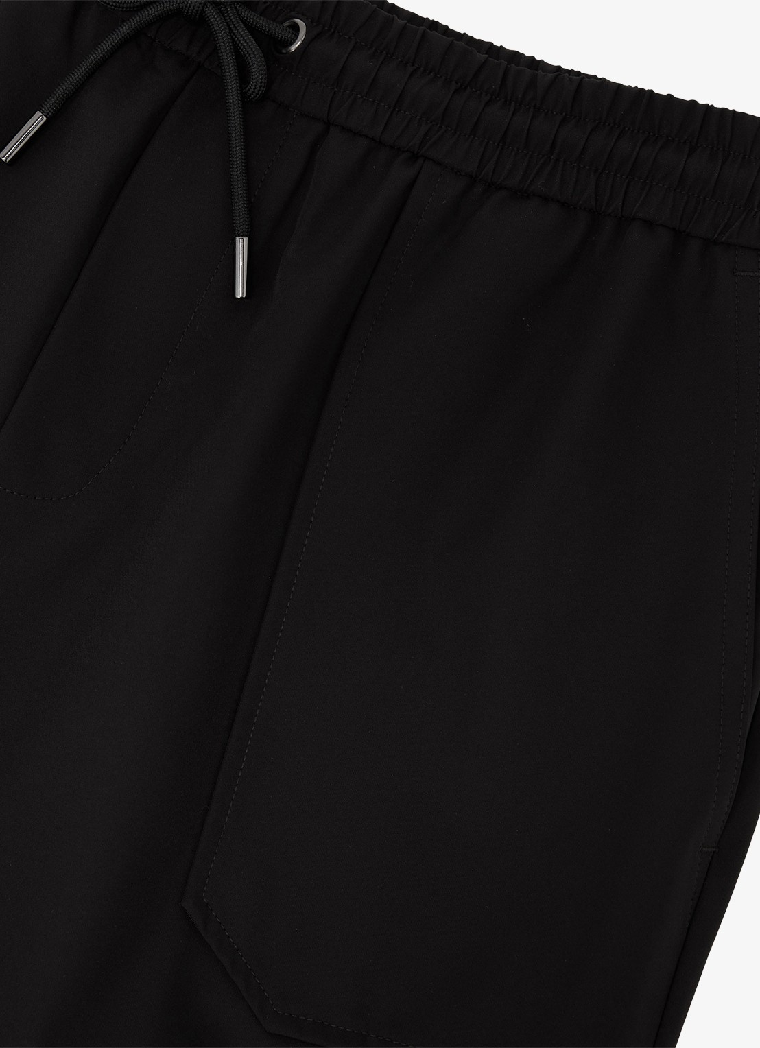 Reiss Ascend joggingbroek met opgestikte zakken - detail 5 black / zwart