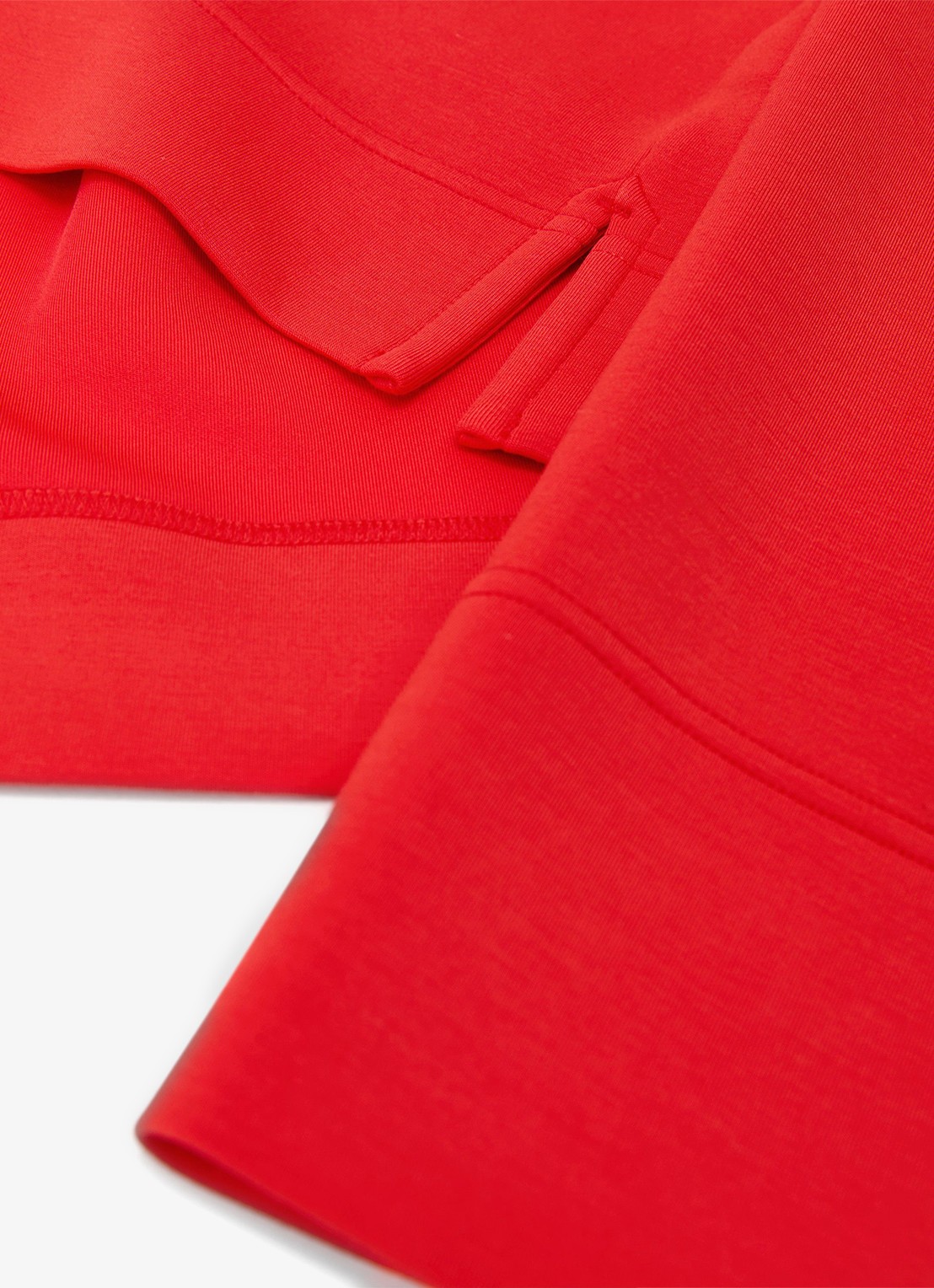 Reiss Bea sweater met kraag - detail 7 koraal