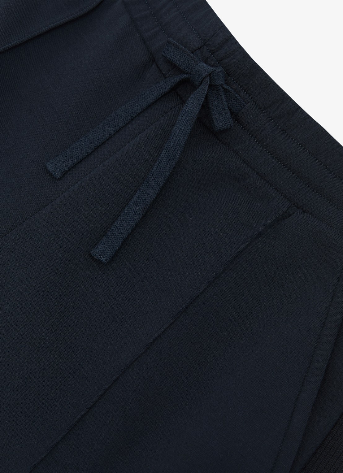 Reiss Bella wide fit joggingbroek met steekzakken - detail 6 donkerblauw