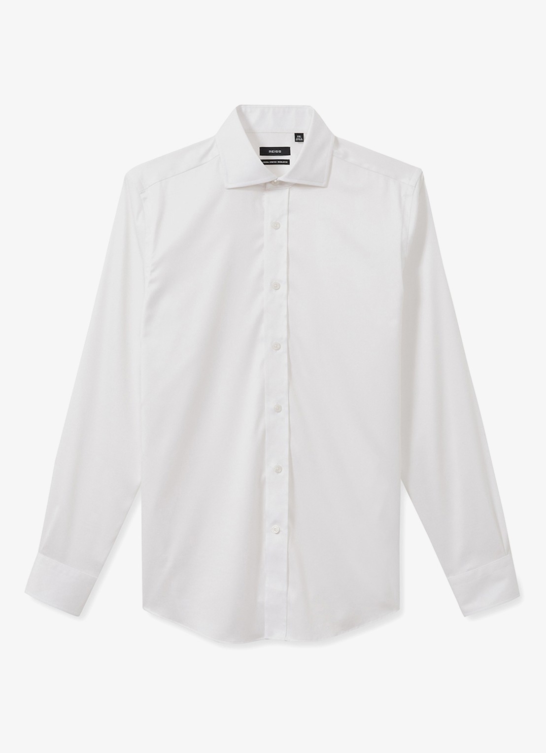 Reiss Bishopgate regular fit overhemd  - voorkant wit