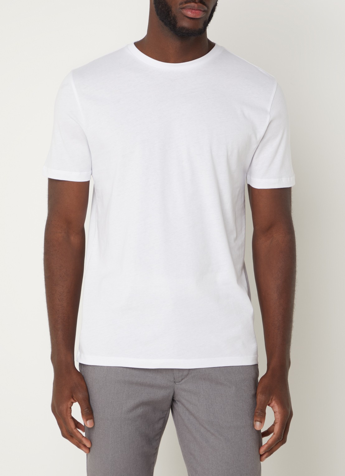 Reiss Bless T-shirt met ronde hals in 3-pack - detail white / wit