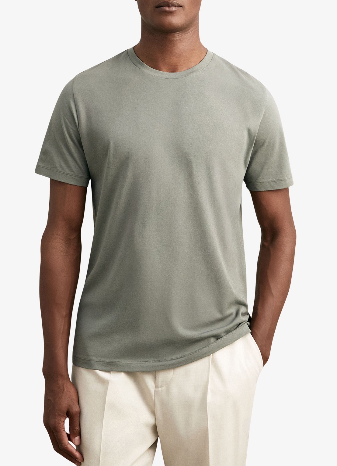 Reiss Bless T-shirt met ronde hals in 3-pack - detail 5 zwart