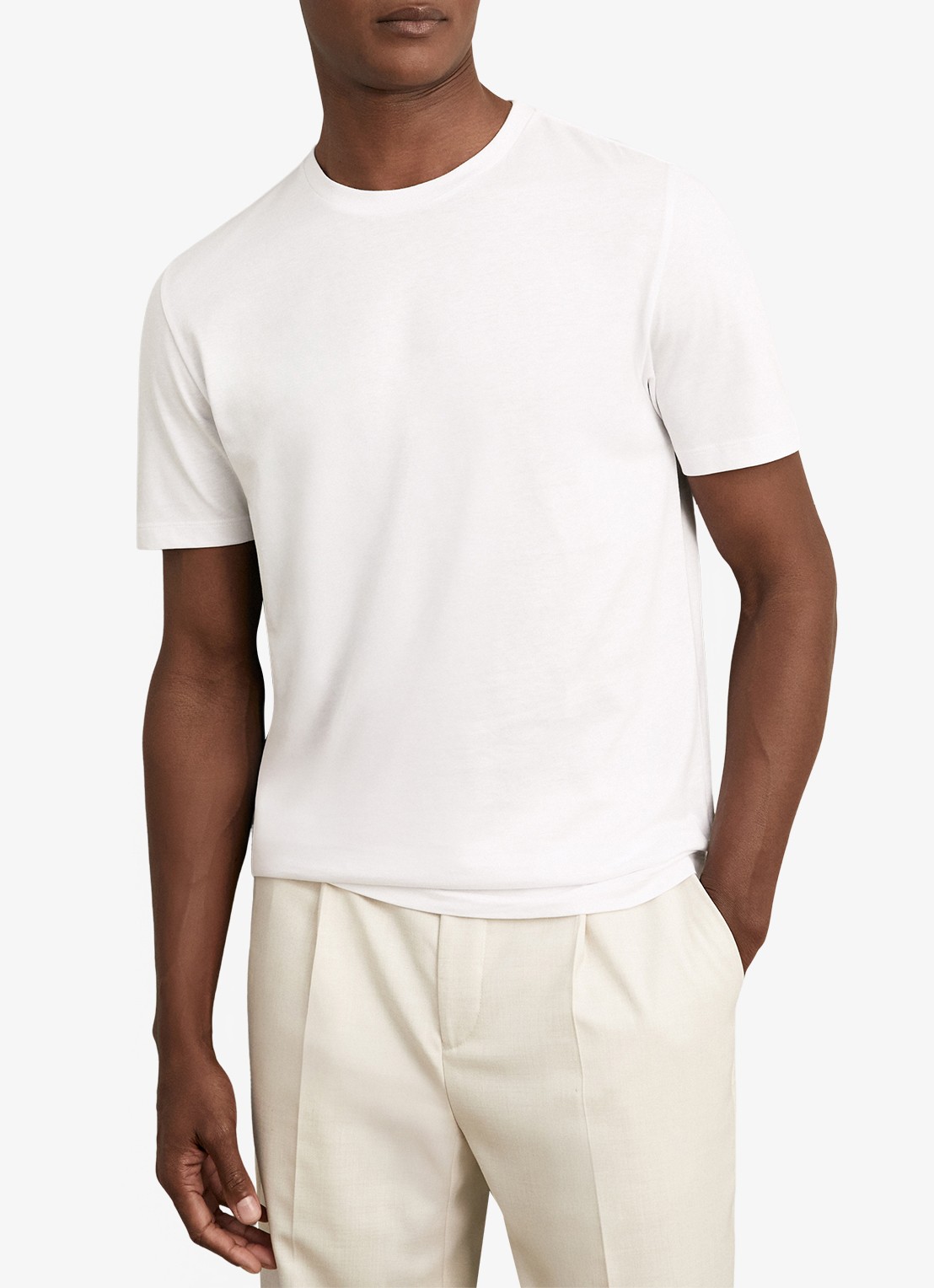 Reiss Bless T-shirt met ronde hals in 3-pack - detail 6 zwart