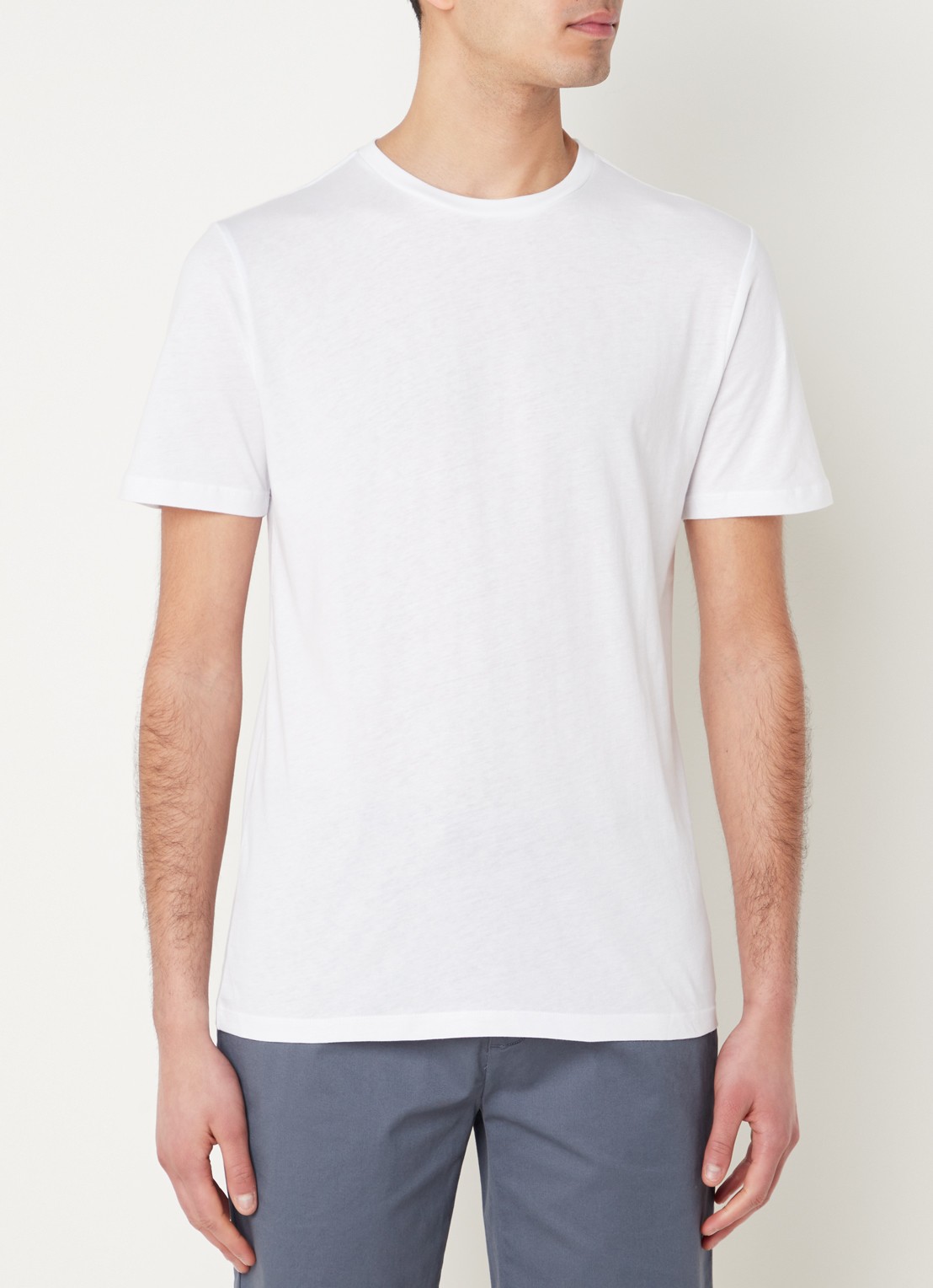 Reiss Bless T-shirt met ronde hals   - detail 4 wit
