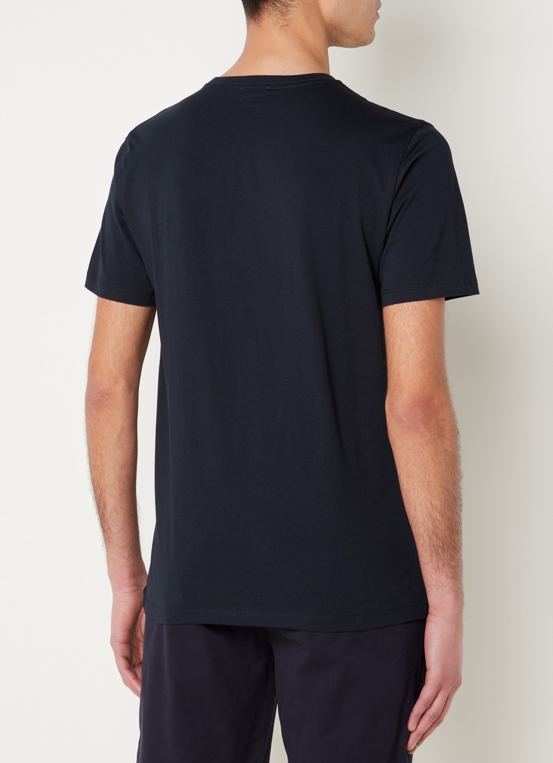 Reiss Bless T-shirt met ronde hals   - achterkant 3 donkerblauw
