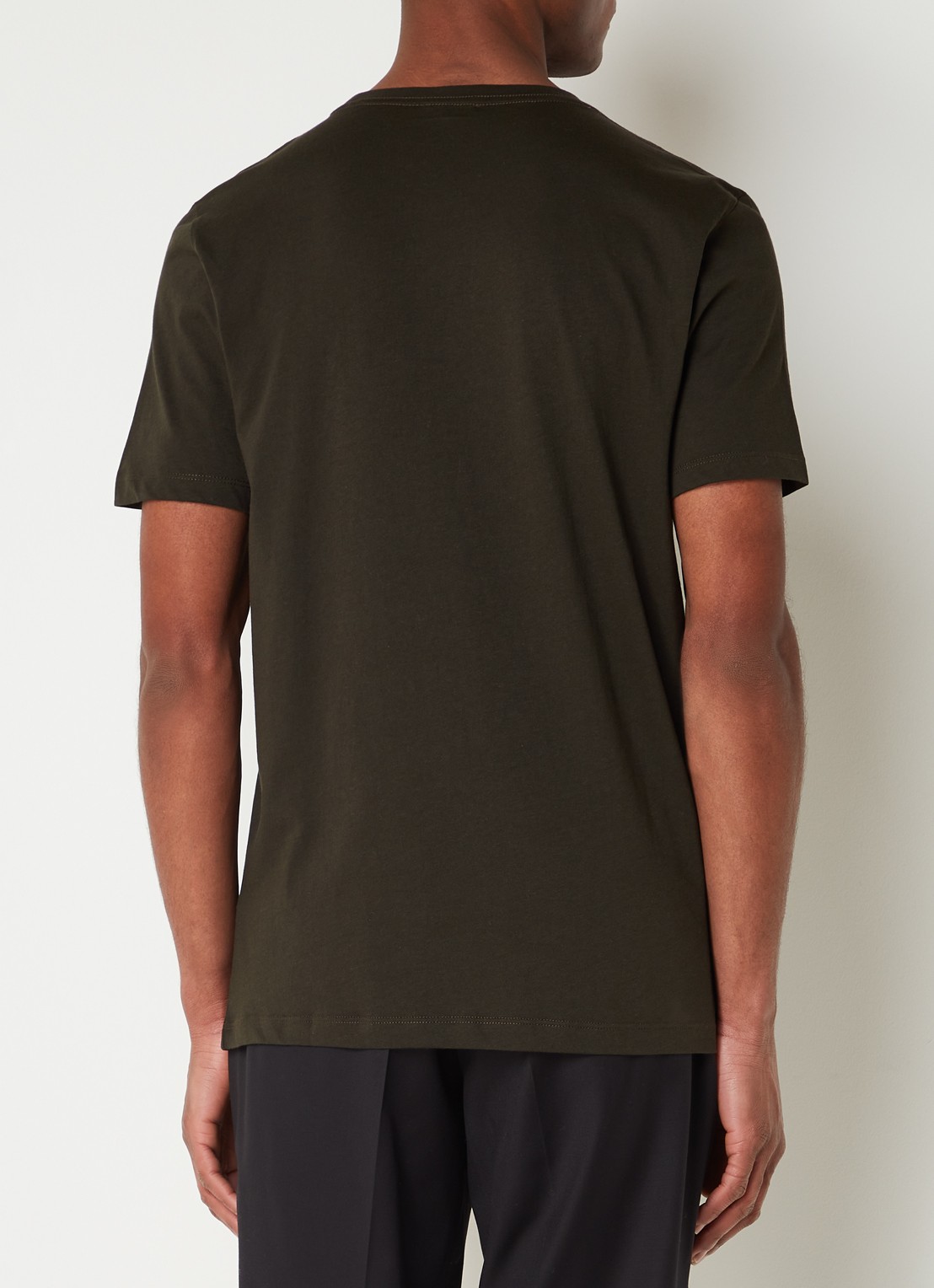Reiss Bless T-shirt met ronde hals   - achterkant 4 groen