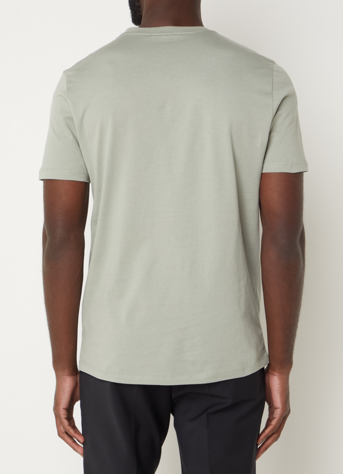 Reiss Bless T-shirt met ronde hals   - achterkant 3 lindegroen