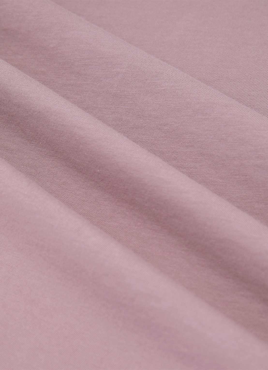 Reiss Bless tailored fit T-shirt met ronde hals - detail 5 dusty rose / roze