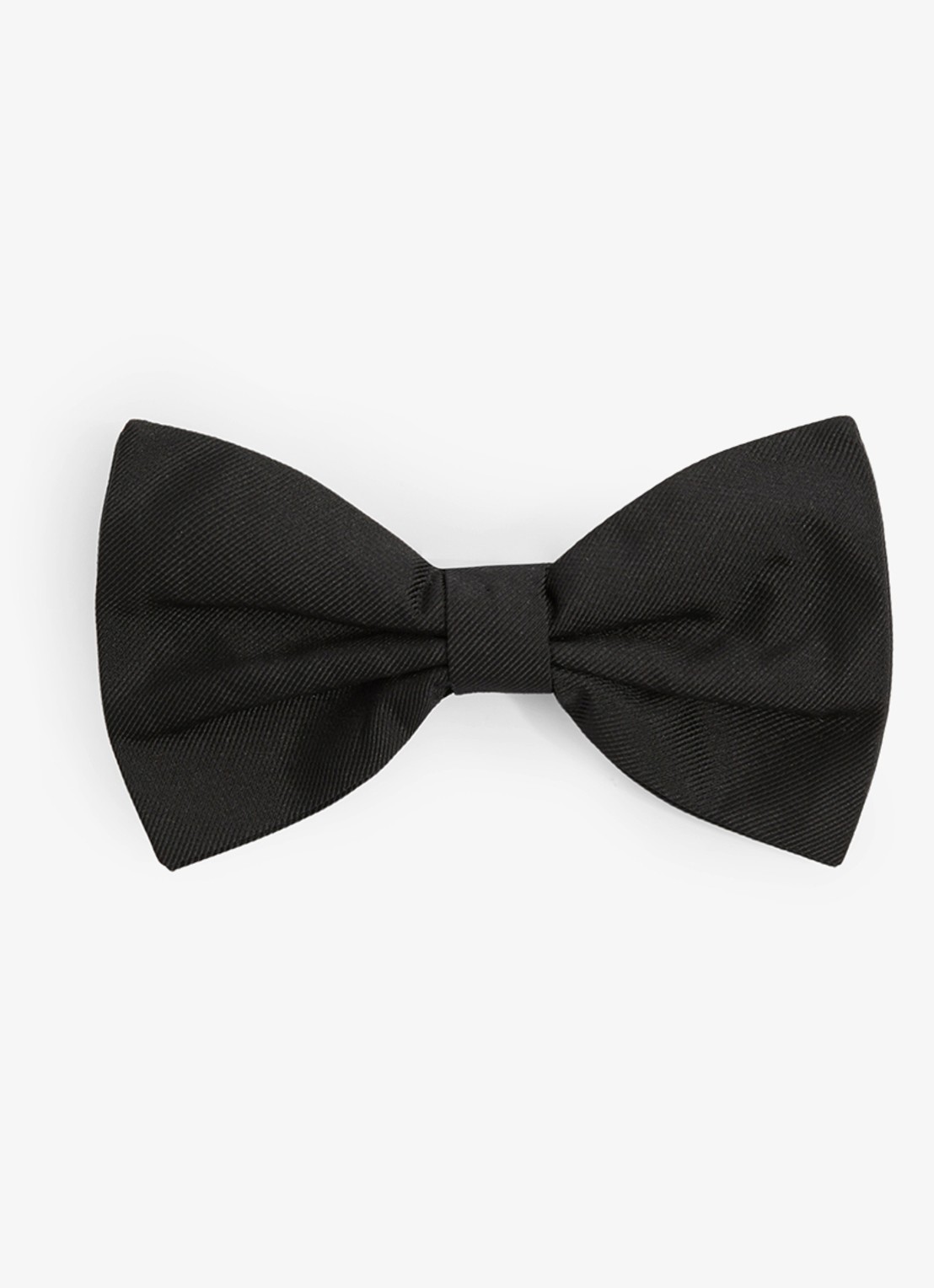 Reiss Boyle vlinderdas van zijde - voorkant black / zwart
