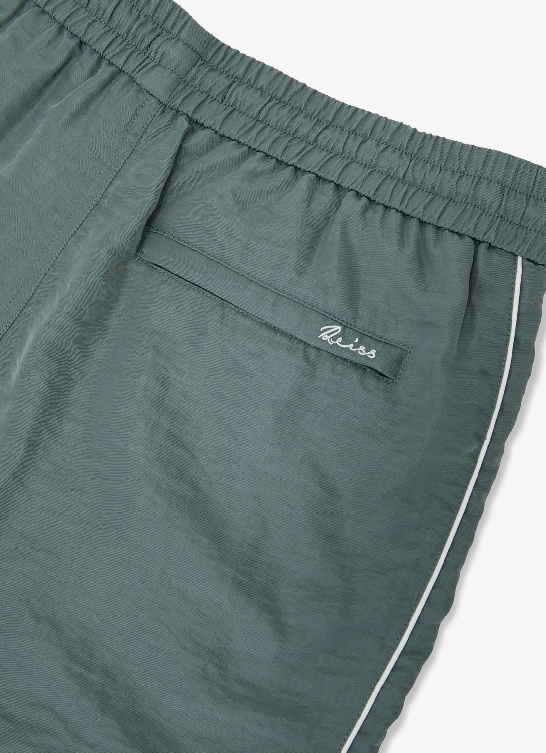 Reiss Breeze zwemshort met logo - detail 7 groen