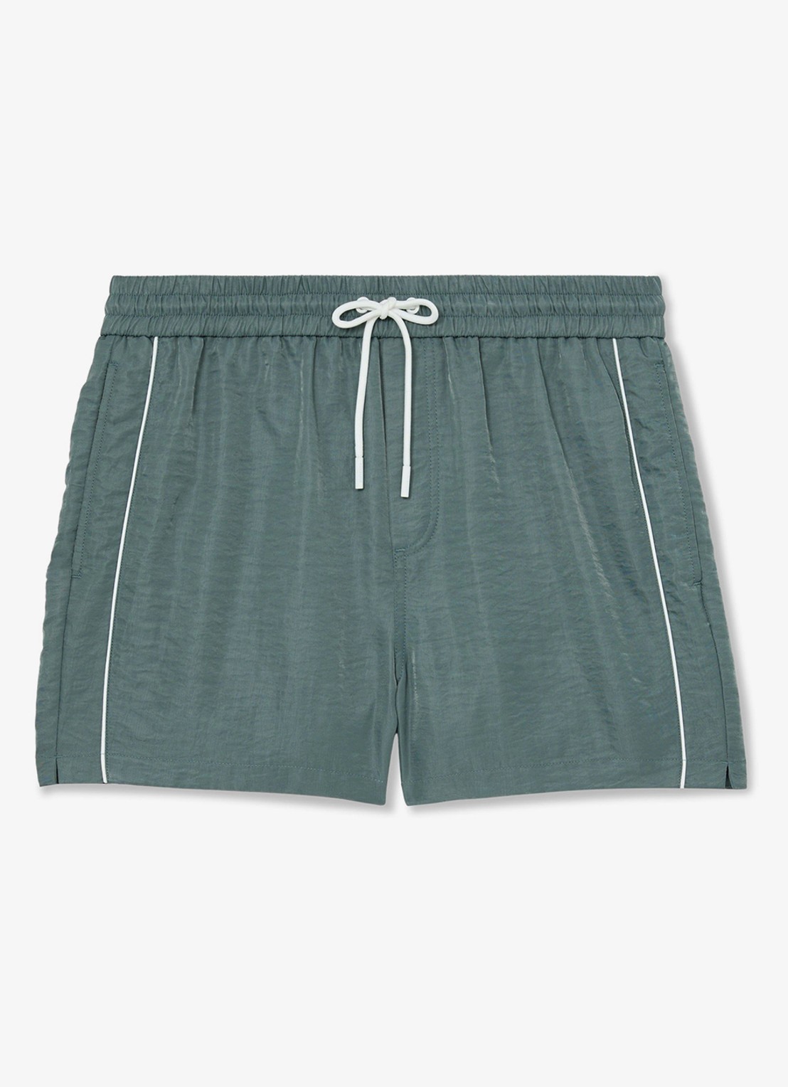 Reiss Breeze zwemshort met logo - voorkant groen