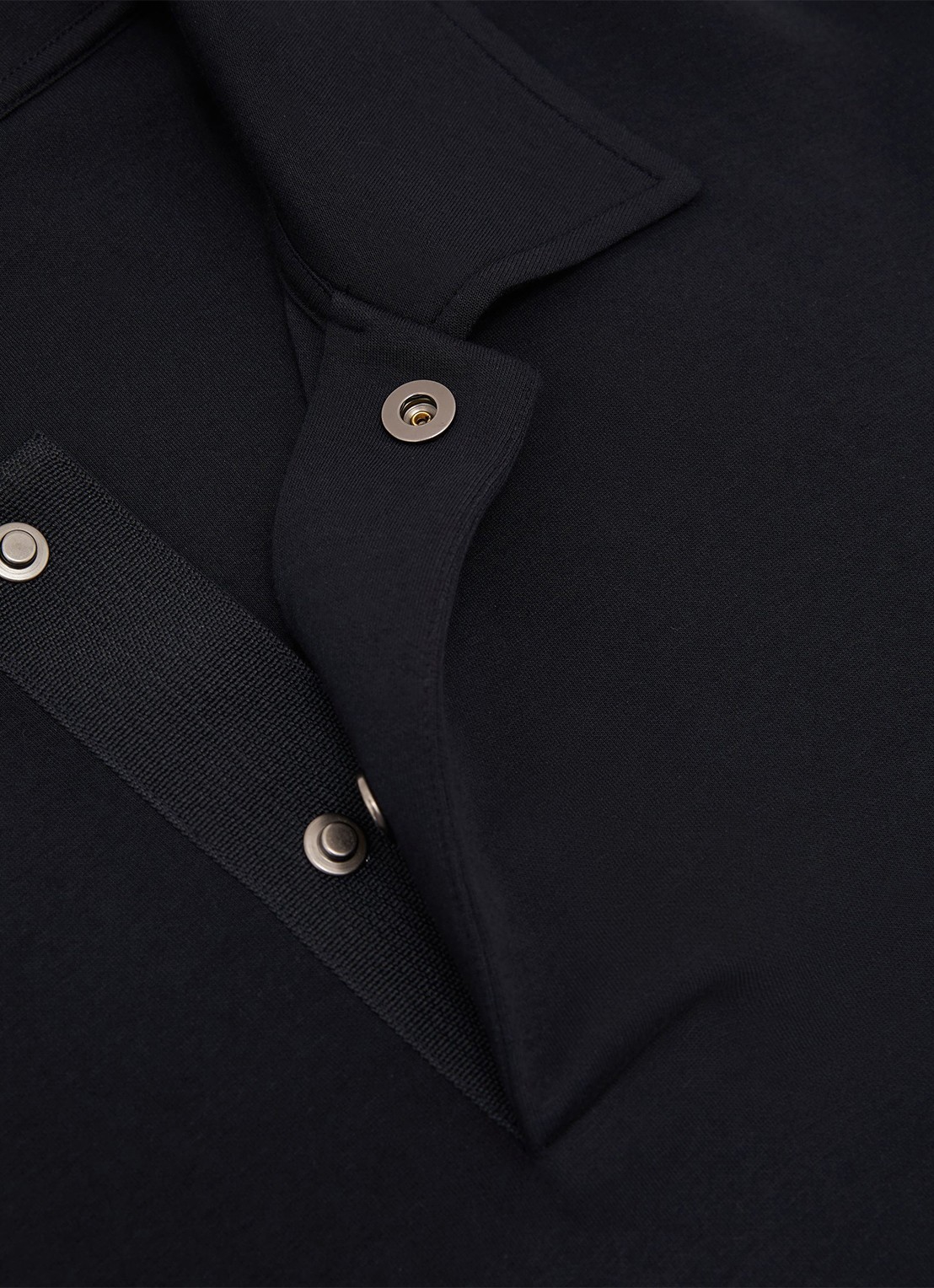 Reiss Brooks sweater met kraag - detail 7 indigo