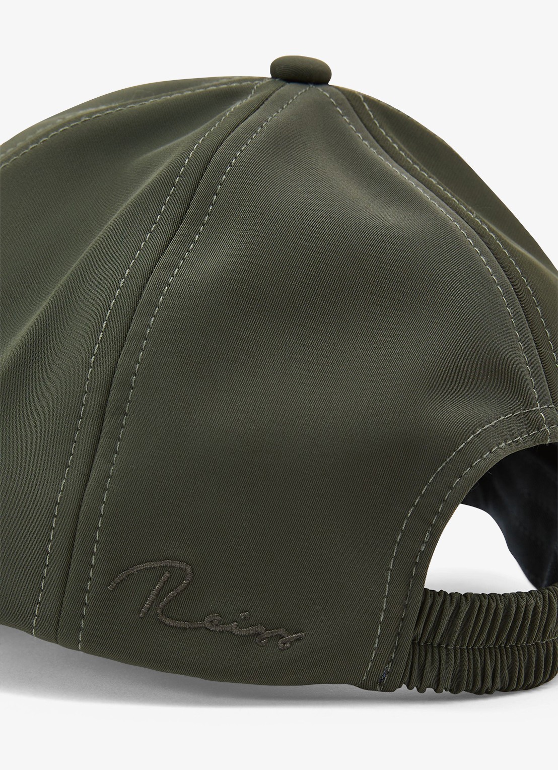 Reiss Caleb pet met logo - detail groen