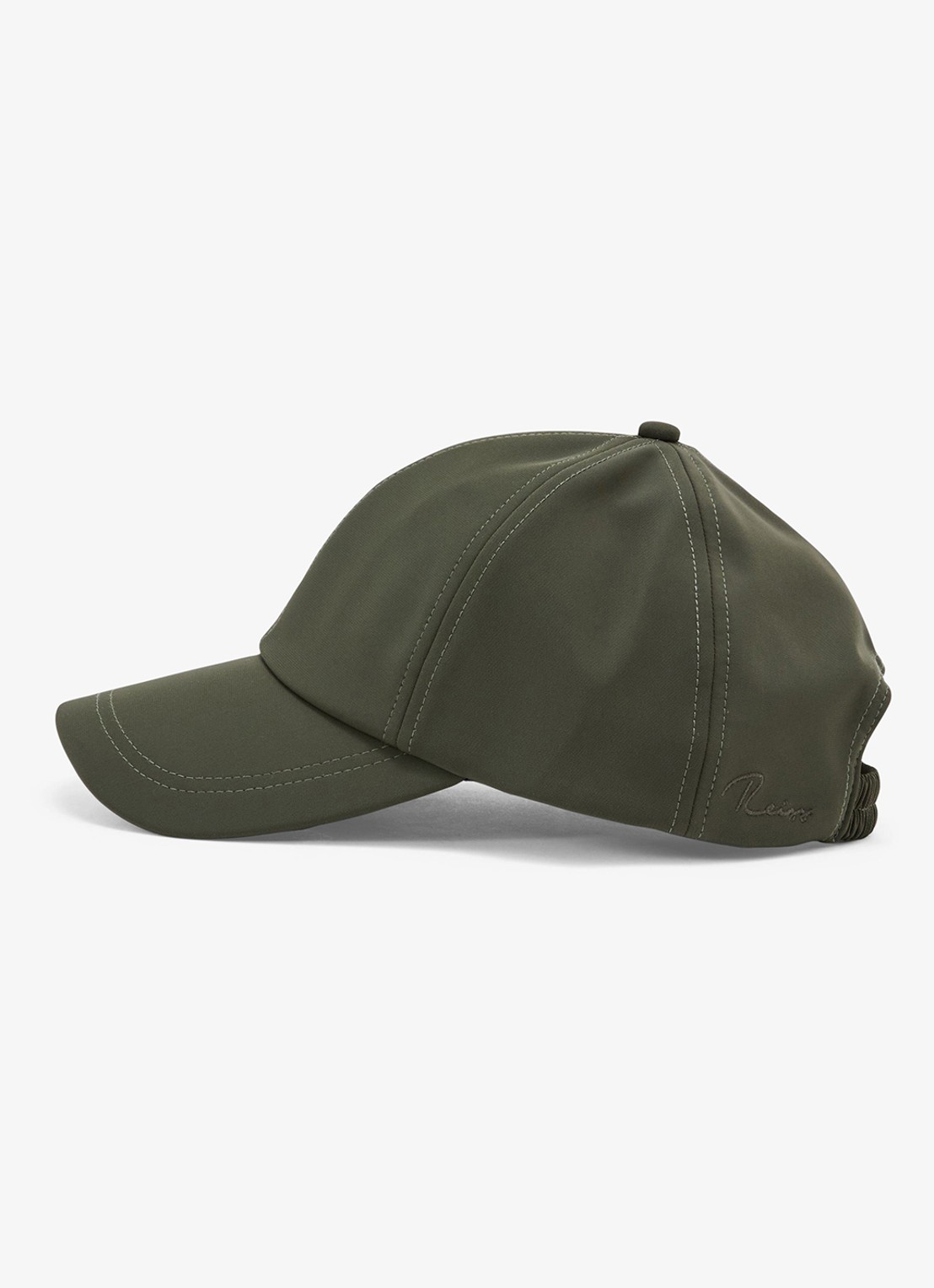 Reiss Caleb pet met logo - voorkant 4 groen