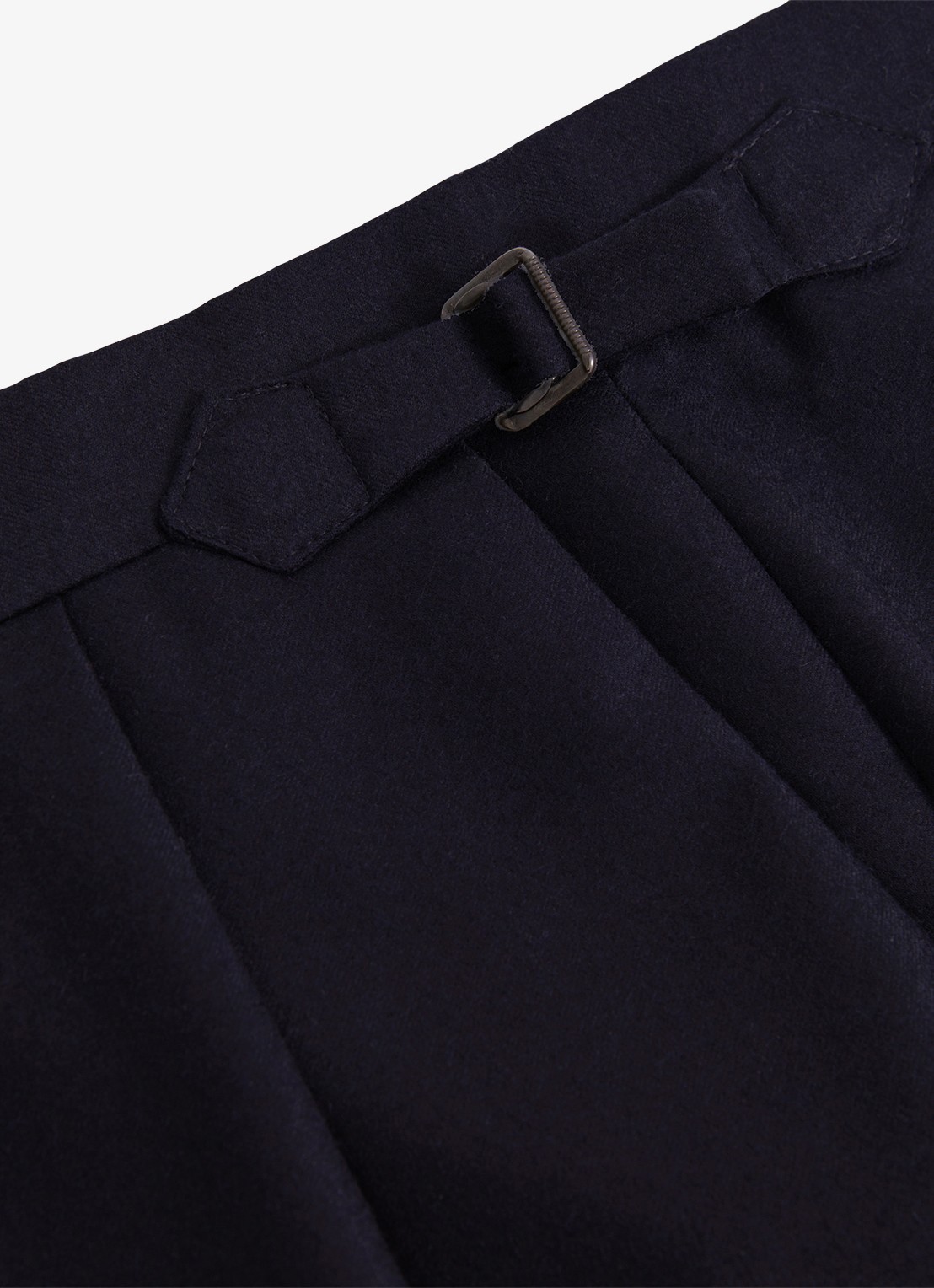 Reiss Cantwell tapered fit pantalon met steekzakken - detail 5 donkerblauw