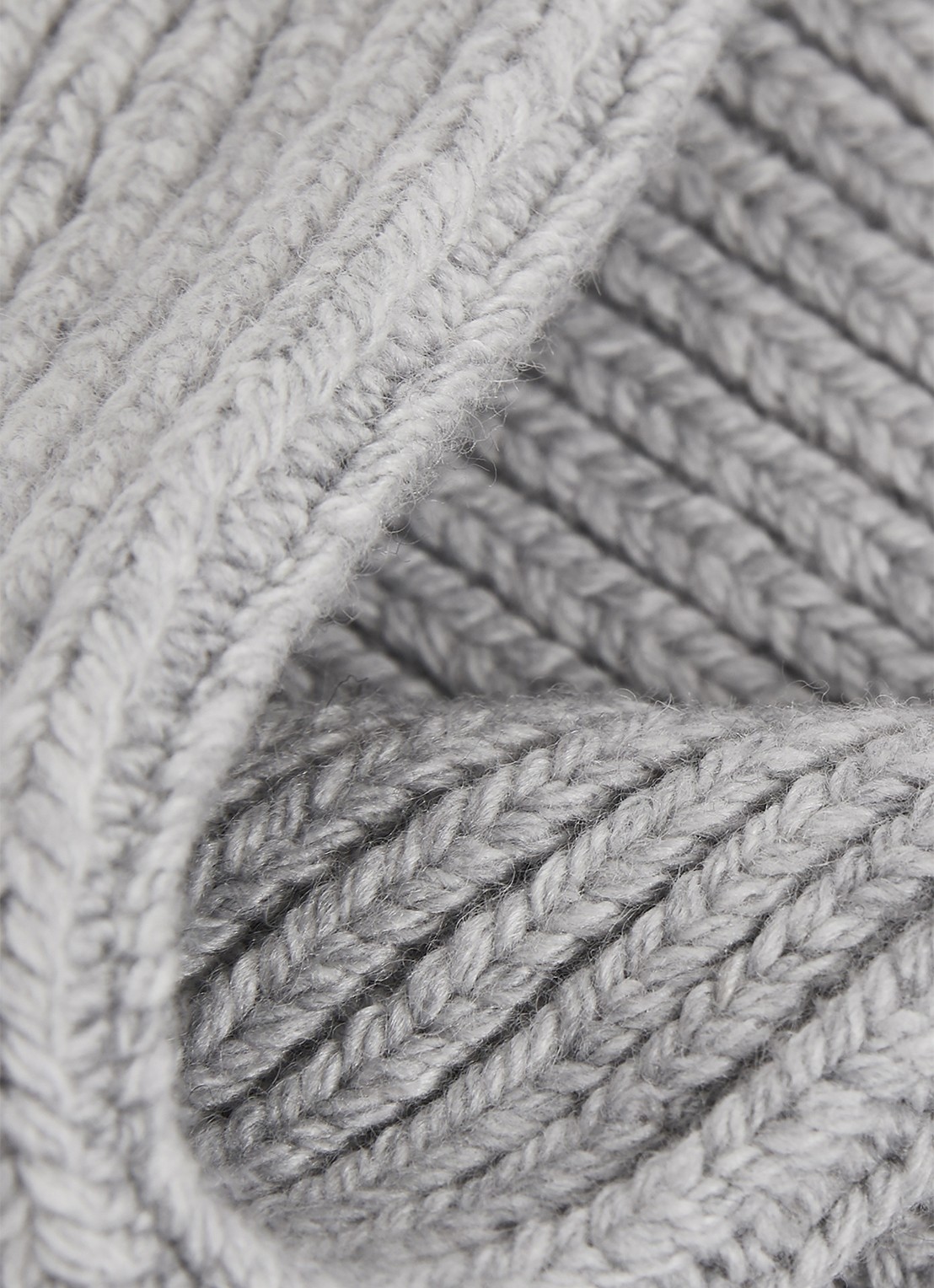 Reiss Carmen sokken in kasjmierblend - detail 2 grijs