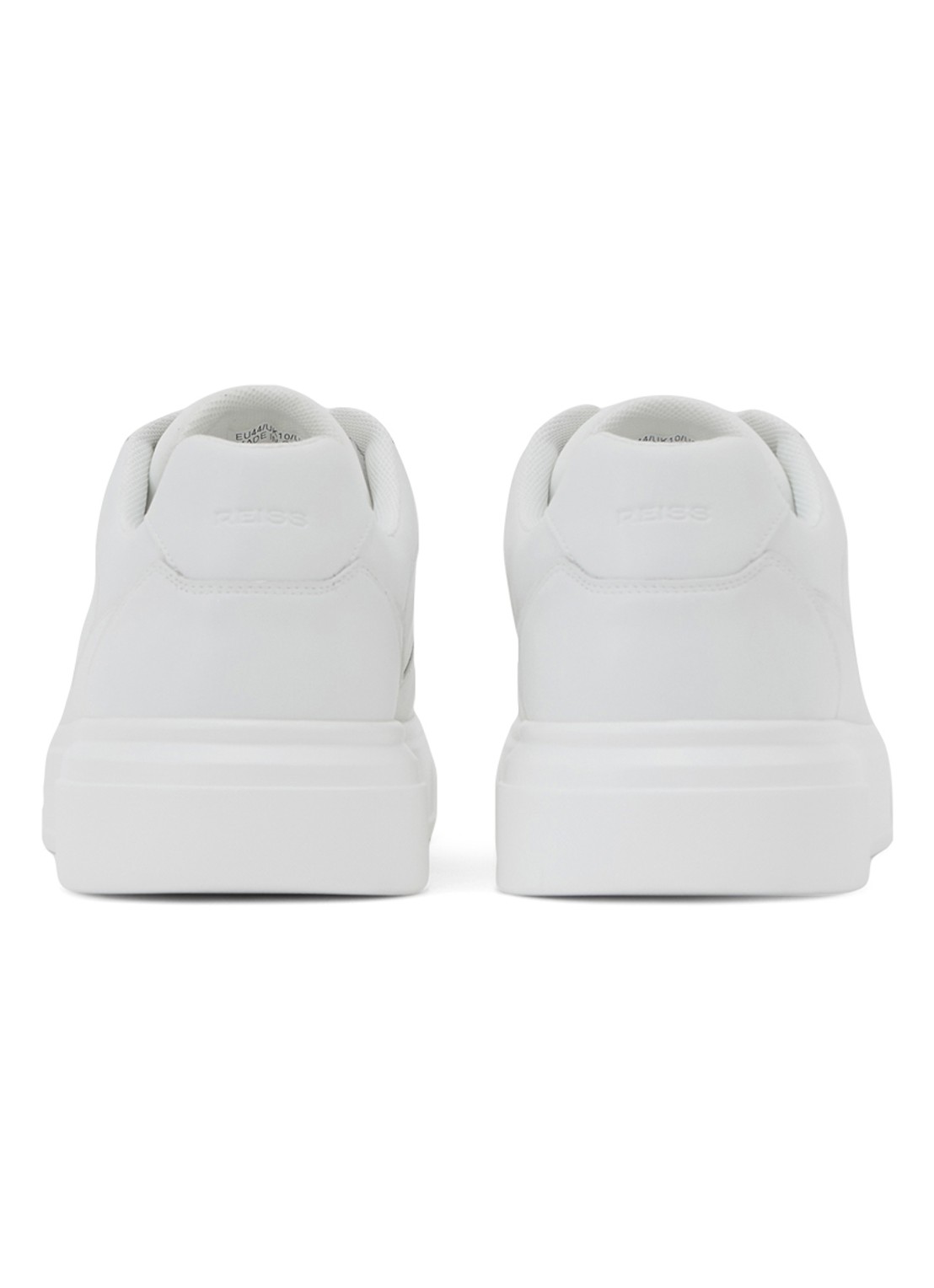 Reiss Cast sneaker van leer - detail 4 wit