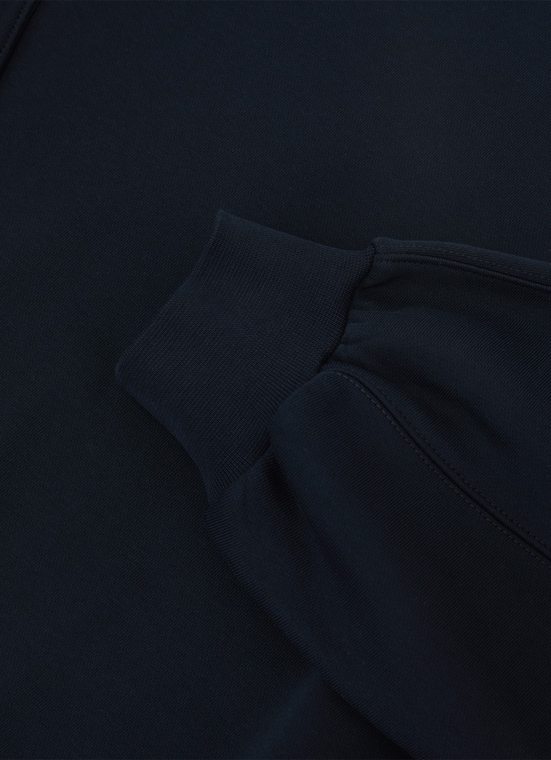 Reiss Charlie sweater met ronde hals - detail 4 donkerblauw