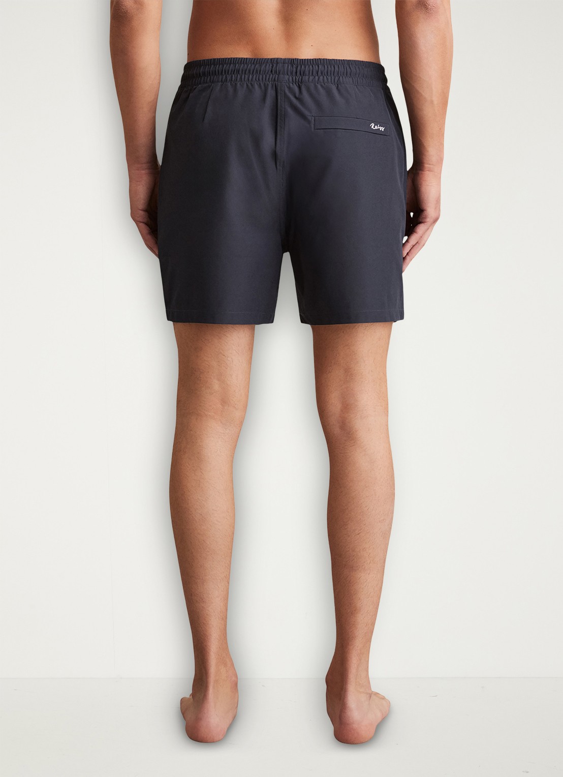 Reiss Cliff zwembroek met trekkoord - achterkant 5 donkerblauw