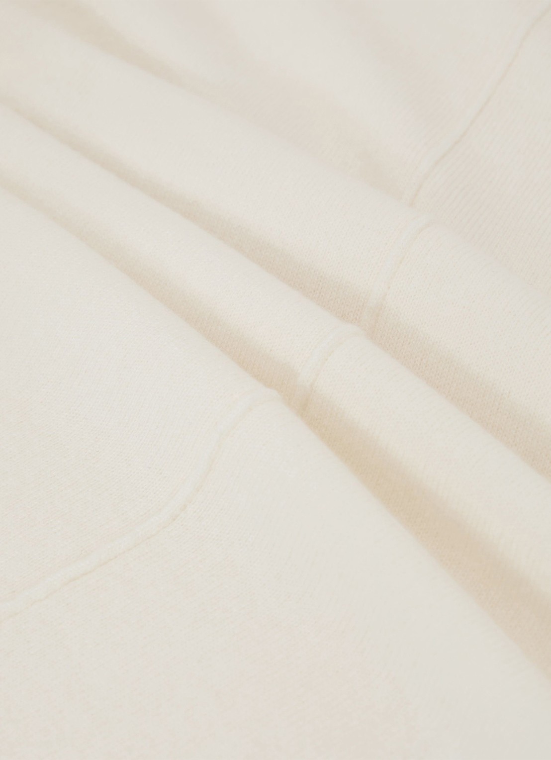 Reiss Colette fijngebreide trui in kasjmierblend - detail 6 gebroken wit