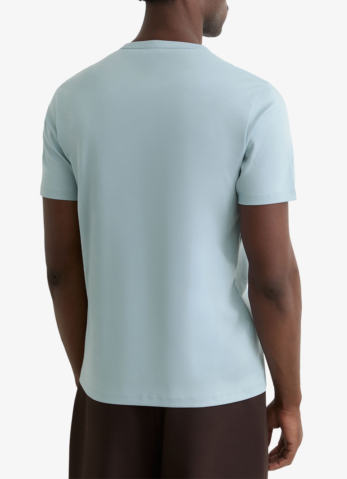 Reiss Count T-shirt met ronde hals - achterkant blauw