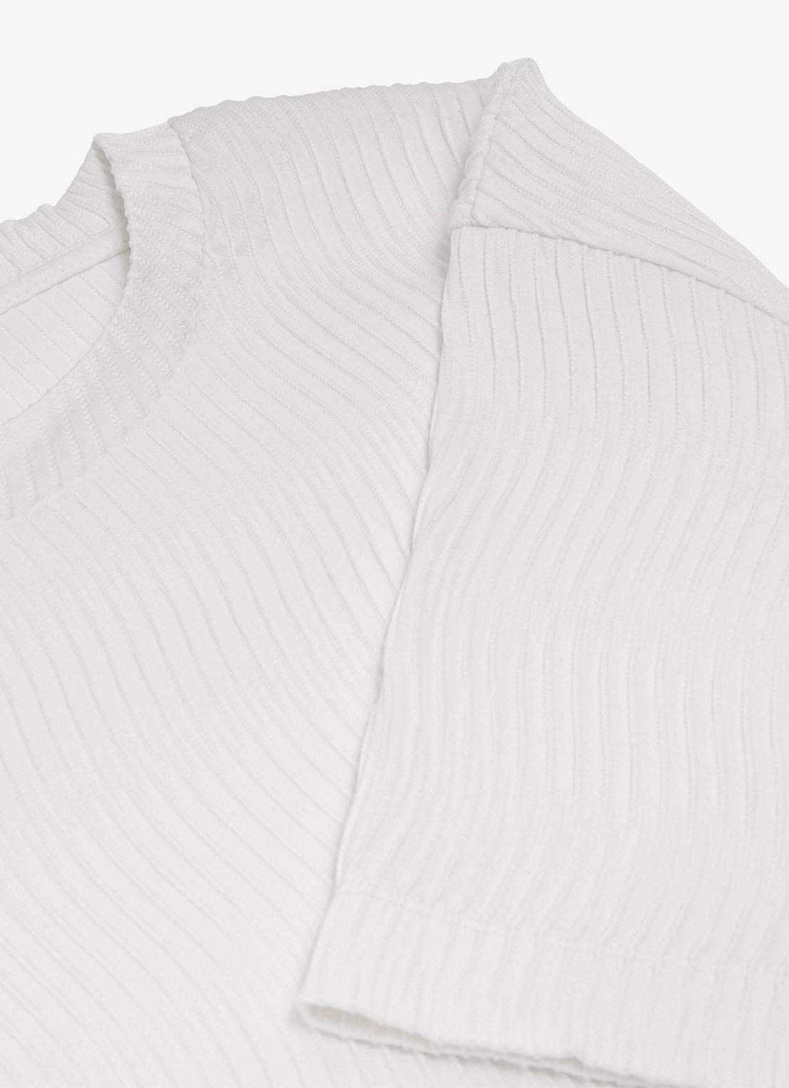 Reiss Cox T-shirt met structuur - detail 6 white / wit