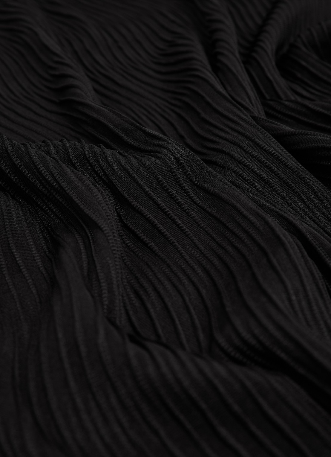 Reiss Cox T-shirt met structuur - detail 6 black / zwart