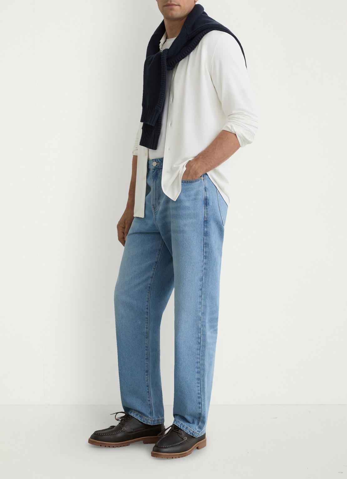 Reiss Davaro overhemd met stretch - voorkant 2 white / wit