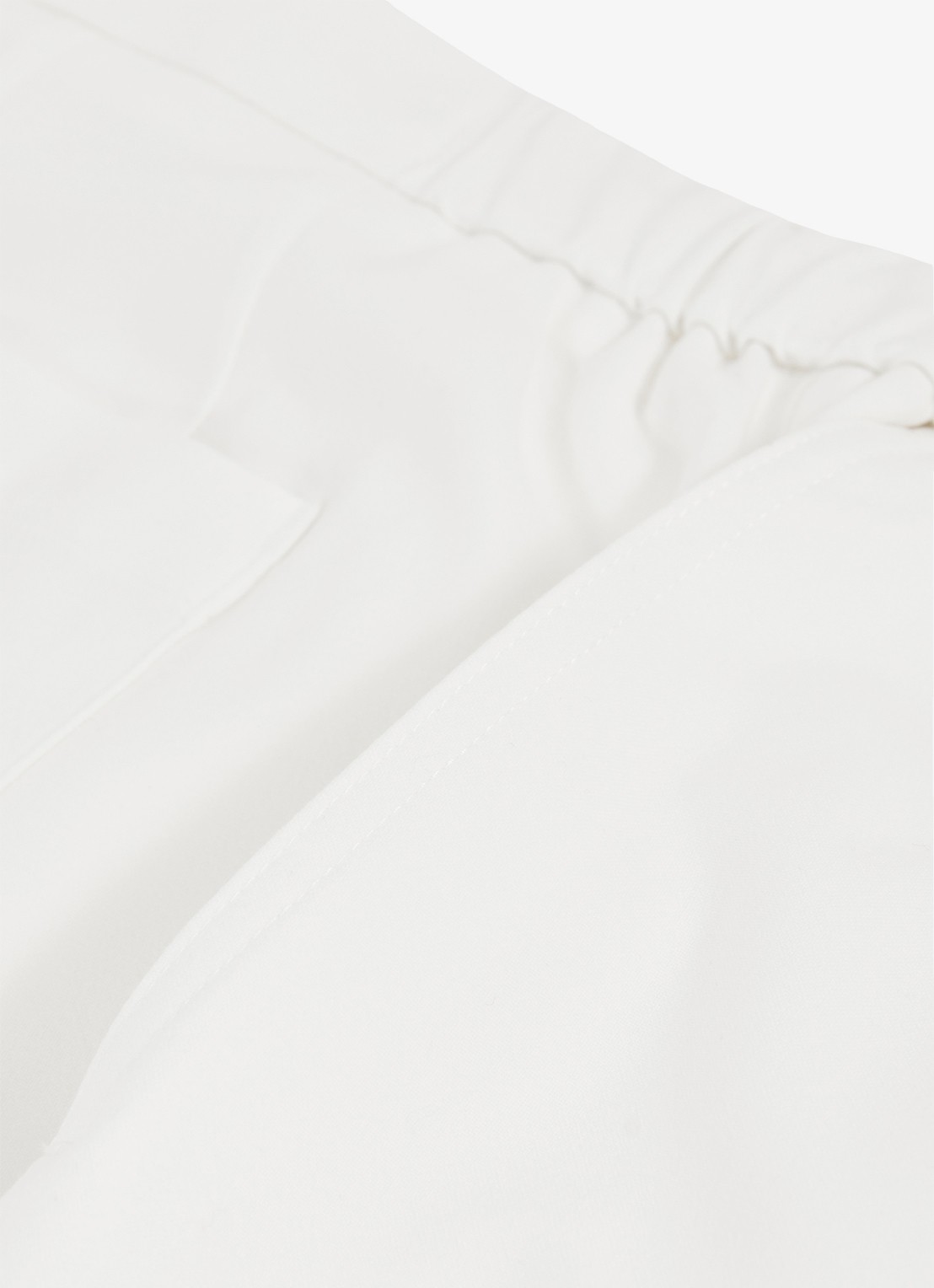 Reiss Deck straight fit korte broek met steekzakken - detail 5 wit